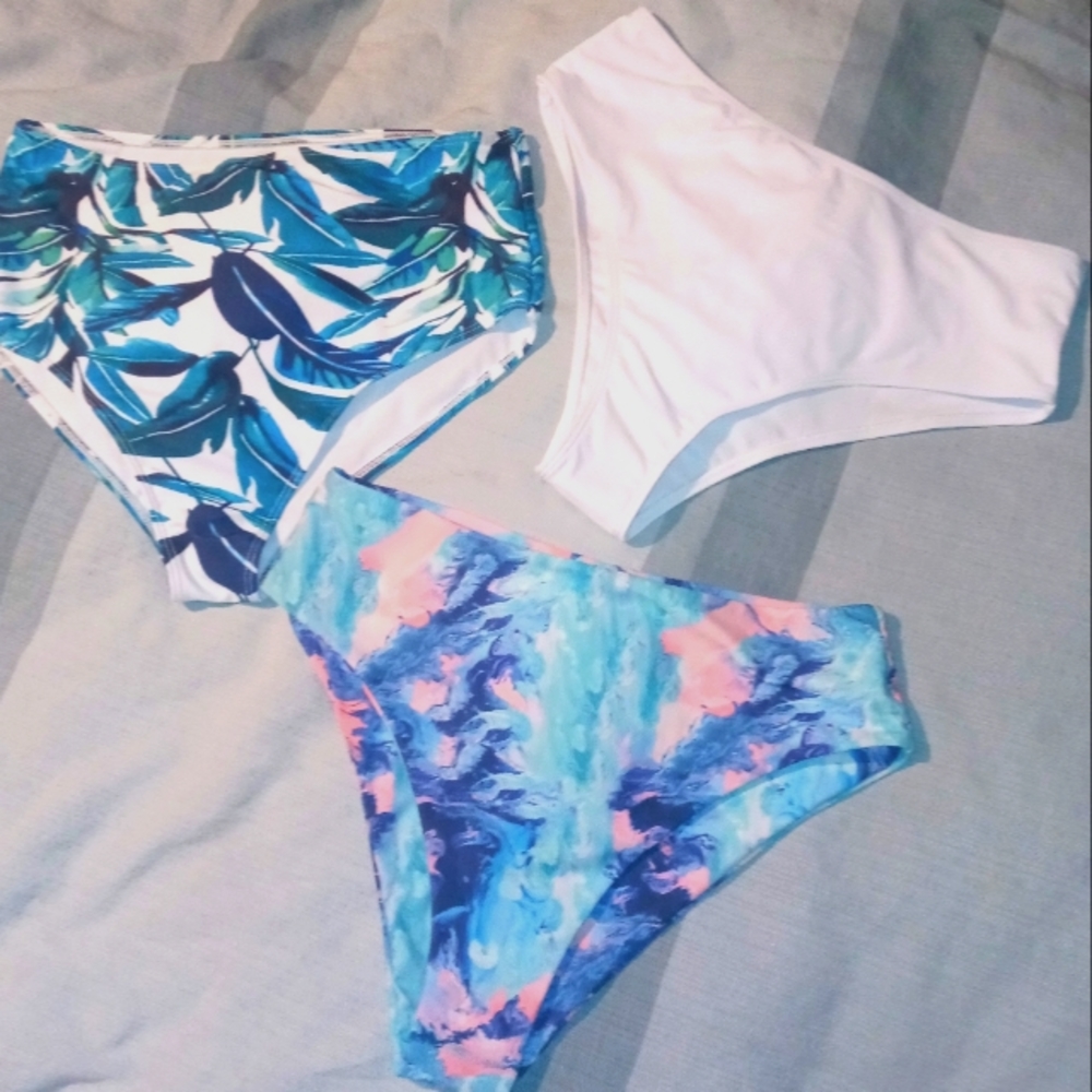 High Waiste Bakini Bottom Bundle